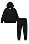 La Ciel Paris Hooded Tracksuit Set Black - 2