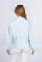 Women's Summer Blue Vina Wide-Sleeve Striped Shirt 70079 - 3