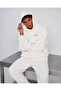 Unisex Women's and Men's Owners Club Printed Oversize 3 Thread Hooded Tracksuit Set - 6