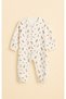 Baby Boy Baby Girl Romper Unisex Cotton Natural Cotton Patterned Snap Fastener Long Sleeve Newborn Baby Sleeping Bag - 3