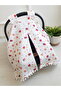 Stroller Cover Muslin with Zipper Patterned 100% Cotton