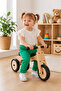 Girl's Green Jeans with Folded Legs and 5 Pockets, Slim Fit - 8