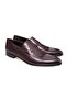 Brown Laceless Genuine Leather Leather Sole Men's Shoes