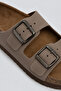 Double-Strapped Leather Men's Sandals - 2