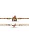 Mahadev & Om Namah Shivaya Designer Rakhi Set for Brother – Pack of 2 | Premium Raksha Bandhan Rakhi