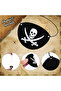 Imported Vinlex Leather Pirate Eye Patch - Elastic & Soft - 3