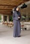 Dubai Silk Hand Embroidered Abaya Rose - 7