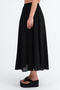 Elastic Waist Long Skirt E18621 - 5