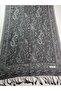 Paisley Patterned Double-Sided Jacquard Shawl 70 X 200 cm – Soft Textured - 3