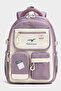 Relaxi̇on 2469 Unisex Primary and Secondary School School Bag Backpack Lila