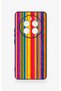 Realme 12 Pro Compatible Colorful Patterned Silicone Case - 4