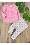 Baby Girl Butterfly Ears Combed Cotton Comfortable Seasonal Set - 2