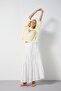 Oversize Printed T-Shirt Yellow - 8