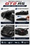 Die Cast Porsche 911 Gt2 Rs Model Car 12.5cm – 1:36 Scale Metal Body with Opening Doors Pull and Release - 2
