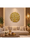Aayat-e-Karima Islamic Wall Art – Gold – 60 x 60 cm - 2