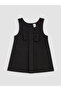 Alita City Lcw Kids Black Plain Girls' Dress with a Difference - 6