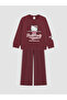 Lcw Kids Burgundy Printed Girls' Set