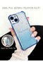 iPhone 14 Compatible Transparent Four Corner Silicone Coated Glossy Edge Case - 2