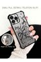 iPhone 15 Pro Max Compatible Transparent Four Corner Silicone Coated Glossy Edge Case - 3