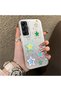 For Samsung Galaxy A05S Compatible Silicone Edge Hard Back Case Star Patterned Lover Couple Phone Case - 3