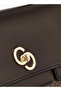 Monogram Print Satchel Bag with Strap Handle - 4