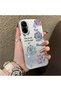 For Realme 12 Lite Compatible Silicone Edge Hard Back Case Floral Patterned Lover Couple Phone Case - 3