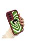 Samsung Galaxy A13 5g Compatible Case Camera Protective Cartoon Pattern Maroon Lover Couple Silicone Phone Case - 3