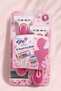Harmony 3-Blade Women's Razor Blades 4 Pieces & Lubricating Strip with Aloe Vera and Vitamin E