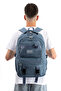 – School Bag Waterproof Clinker Fabric Unisex Backpack Model (7C) - 2