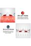 Under-Eye Red Light Therapy Device,Microcurrent Eye Massager,for Bags,Dark Circles,Wrinkles - 5