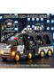 Policetruck 5-in-1 Transporter Vehicle Toy Set - Friction-Powered Police Truck, Kids' Indoor Play - 5
