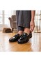 Men's Patent Leather Laceless Tasseled Thermo Sole Classic Shoes Suitable for Bridal Suits and Suit Bottoms - 2