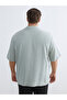 Green Large Size Resort Collar Short Sleeve Muslin Men's Shirt - 8