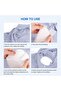 100PCS Underarm Sweat Pads for Women & Men, Disposable Armpit Sweat Shields, Invisible Dress Guards - 7