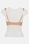 Women 3 Pieces Plain Padded Bra, Multicolor - 4