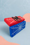 Spider Web Pattern Hard Cover Kids Pencil Holder Durable School Pencil Case - 6