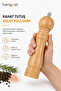Bamboo Salt and Pepper Mill |   Spice Grinder |   Adjustable Grinding Mechanism - 6