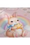 Rabbit Patterned Baby Food Bib with Sleeves 6-24 Months - 4