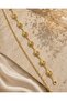 Sun-Shaped Waist Chain Belt in Gold Color - 2