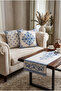 Mediterranean Patterned 2-Piece Pillowcase and Runner Set - 2