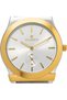 Minimal Men's Watch – 40mm Silver Sunray Dial, Small Seconds Sub-Dial, Quartz Movement - 4