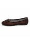 Women's Mesh Ballerina Shoes with Bow Detail, Lightweight, Comfortable, Daily Stylish Ballerina Shoes - 5