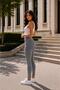 Women's High Waist Lycra Skinny Tight-Legged Pants - 2