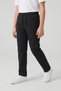 Boys' School Baby Blue Long and Short Sleeve Polo Collar T-Shirt Black Ribbed Waist Pants 3-Piece Top and Bottom Set - 3