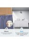 Table Skirt for Rectangle Tables 6ft, White Table cloth Cover - 6