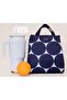 (Jumbo Points) - Kit Sped New York Portable Soft Cooler Lunch Bag, Thermal Bag with Silver Inner Lining with - 6