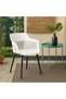 White Plastic Single Chair