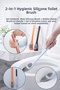 Detail Cleaning Brush Set of 2 |   Cleaning Around the Toilet, Base of the Faucet, Sink, and Narrow Areas