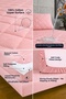 Premium Powder 100% Cotton Quilted Fitted Full Edge Waterproof Mattress Protector Mattress Cover All Sizes - 3