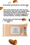 Sweet Almond Oil Makeup Removal Wipes Sensitive Skin 40 pieces - 3